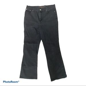 ralph lauren black flare jeans beside size 28